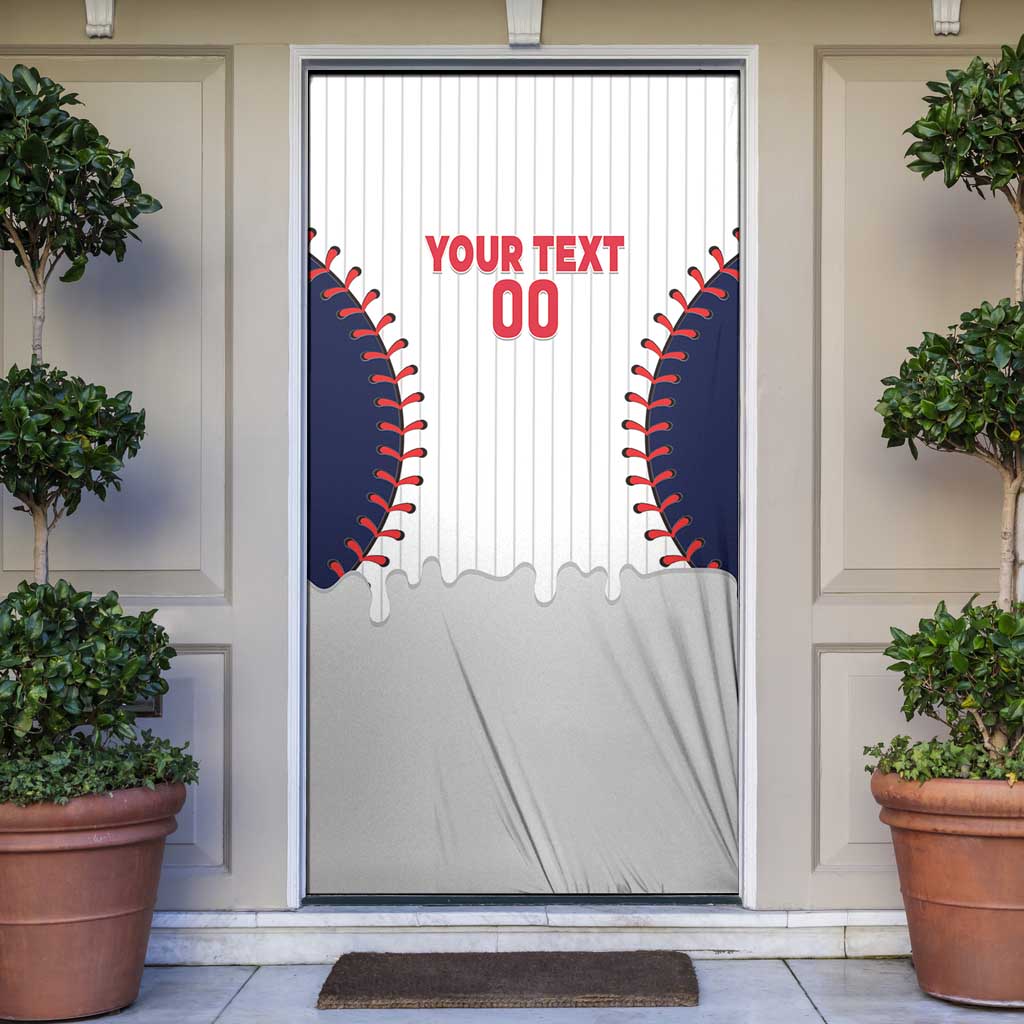 United States 2026 Baseball Custom Door Cover Go USA Drip Style