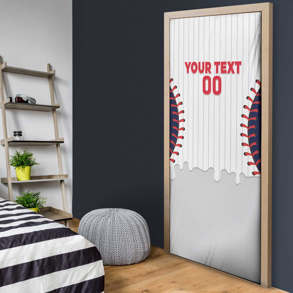 United States 2026 Baseball Custom Door Cover Go USA Drip Style