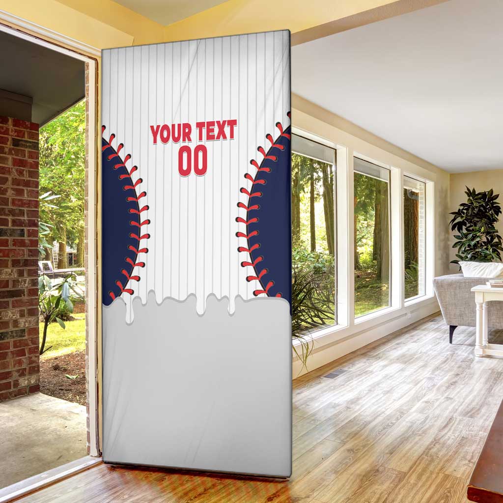 United States 2026 Baseball Custom Door Cover Go USA Drip Style