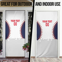 United States 2026 Baseball Custom Door Cover Go USA Drip Style