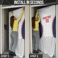 United States 2026 Baseball Custom Door Cover Go USA Drip Style