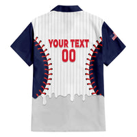 United States 2026 Baseball Custom Family Matching Summer Maxi Dress and Hawaiian Shirt Go USA Drip Style