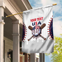 United States 2026 Baseball Custom Garden Flag Go USA Drip Style