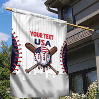 United States 2026 Baseball Custom Garden Flag Go USA Drip Style