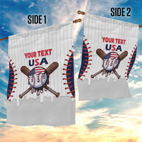 United States 2026 Baseball Custom Garden Flag Go USA Drip Style