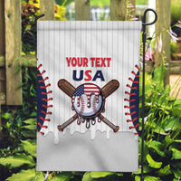 United States 2026 Baseball Custom Garden Flag Go USA Drip Style