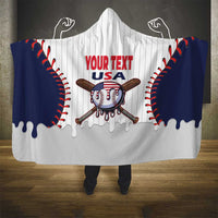 United States 2026 Baseball Custom Hooded Blanket Go USA Drip Style