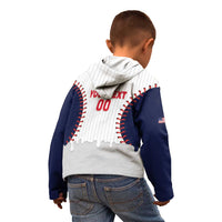 United States 2026 Baseball Custom Kid Hoodie Go USA Drip Style