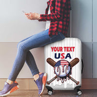United States 2026 Baseball Custom Luggage Cover Go USA Drip Style