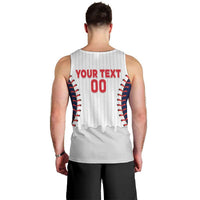 United States 2026 Baseball Custom Men Tank Top Go USA Drip Style