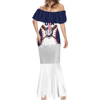United States 2026 Baseball Custom Mermaid Dress Go USA Drip Style