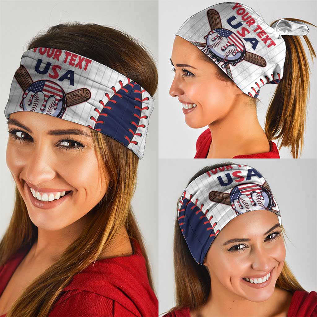 United States 2026 Baseball Custom Neck Gaiter Go USA Drip Style