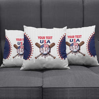United States 2026 Baseball Custom Pillow Cover Go USA Drip Style