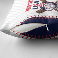 United States 2026 Baseball Custom Pillow Cover Go USA Drip Style