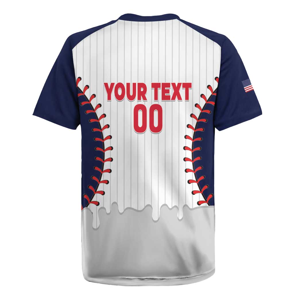 United States 2026 Baseball Custom Rugby Jersey Go USA Drip Style