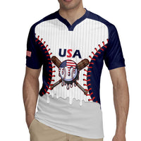 United States 2026 Baseball Custom Rugby Jersey Go USA Drip Style