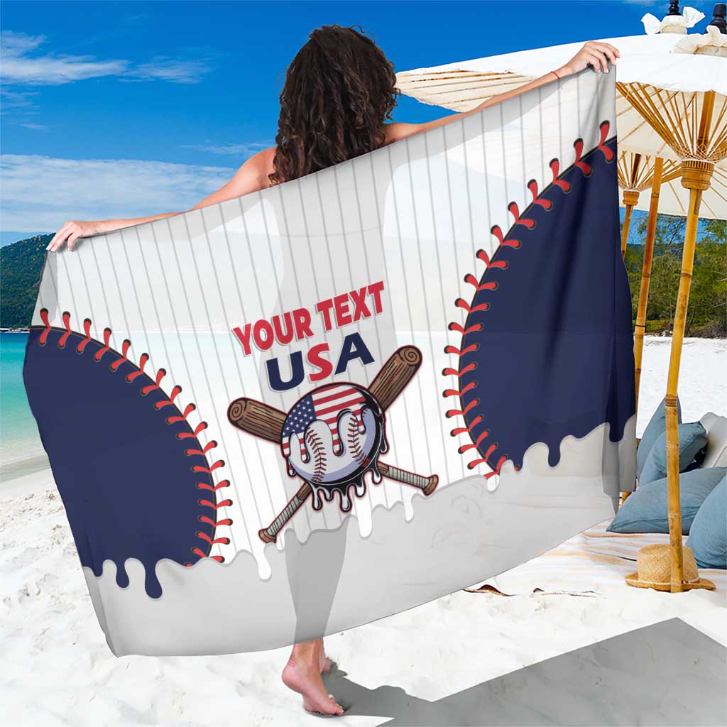 United States 2026 Baseball Custom Sarong Go USA Drip Style