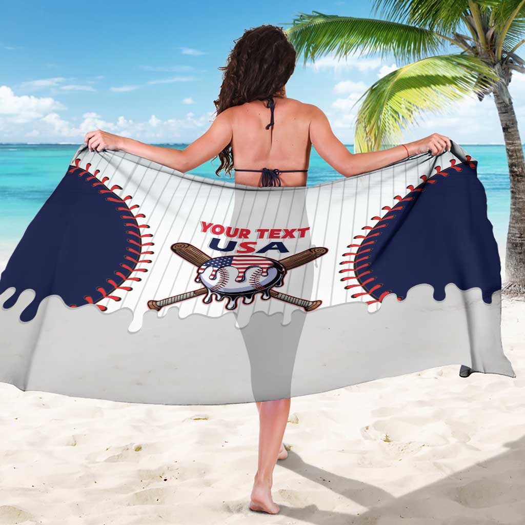 United States 2026 Baseball Custom Sarong Go USA Drip Style