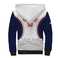 United States 2026 Baseball Custom Sherpa Hoodie Go USA Drip Style