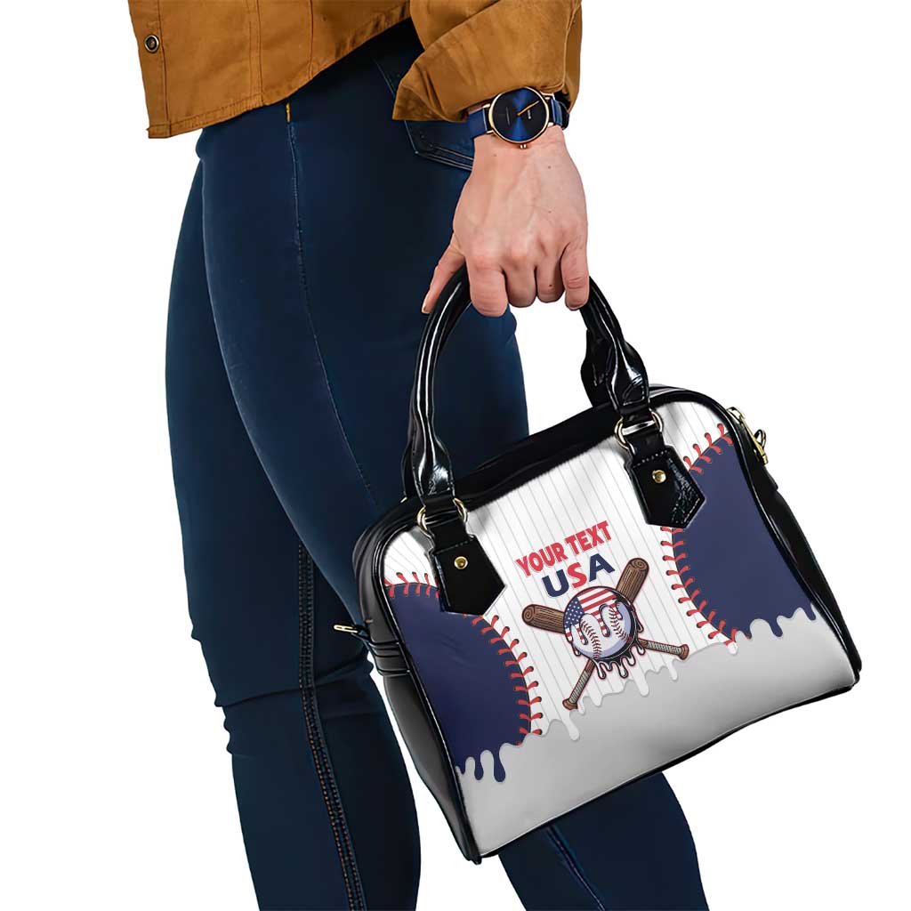 United States 2026 Baseball Custom Shoulder Handbag Go USA Drip Style