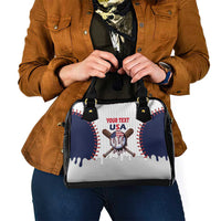 United States 2026 Baseball Custom Shoulder Handbag Go USA Drip Style
