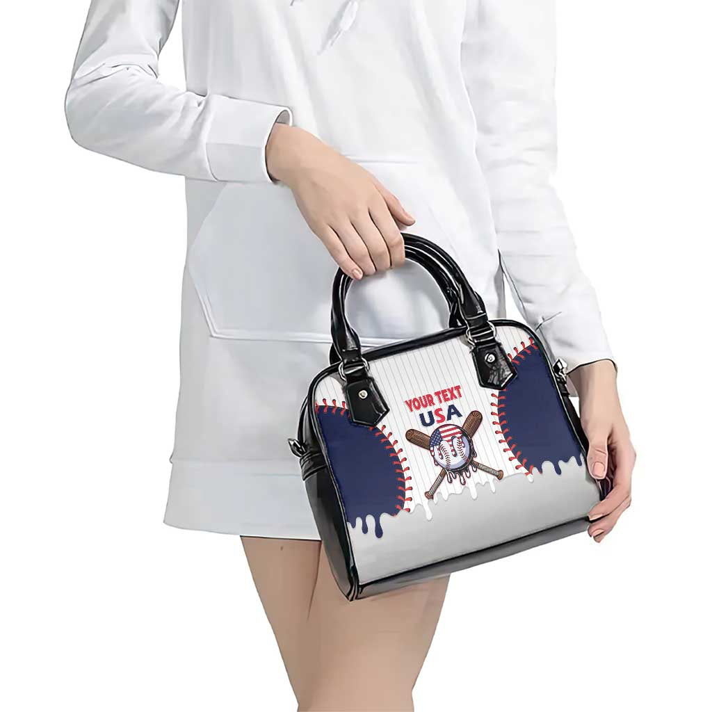 United States 2026 Baseball Custom Shoulder Handbag Go USA Drip Style