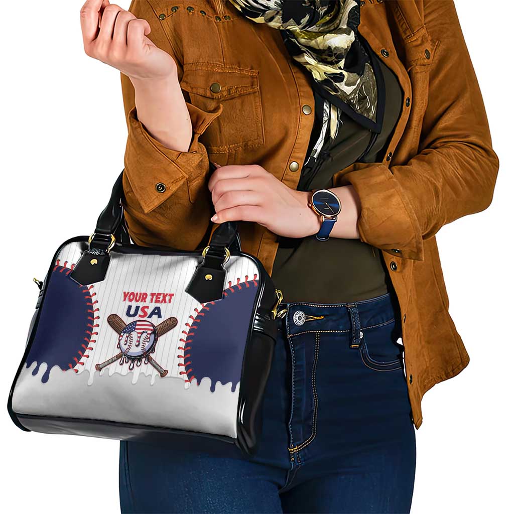 United States 2026 Baseball Custom Shoulder Handbag Go USA Drip Style