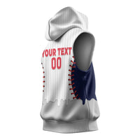 United States 2026 Baseball Custom Sleeveless Hoodie Go USA Drip Style