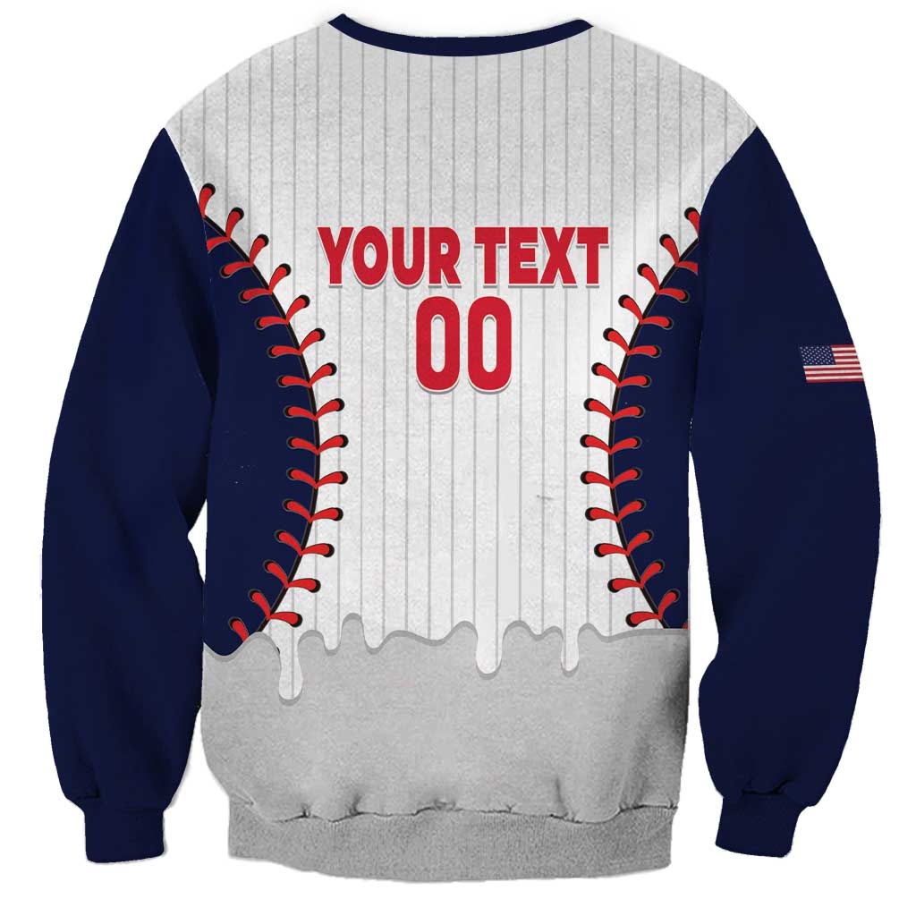 United States 2026 Baseball Custom Sweatshirt Go USA Drip Style