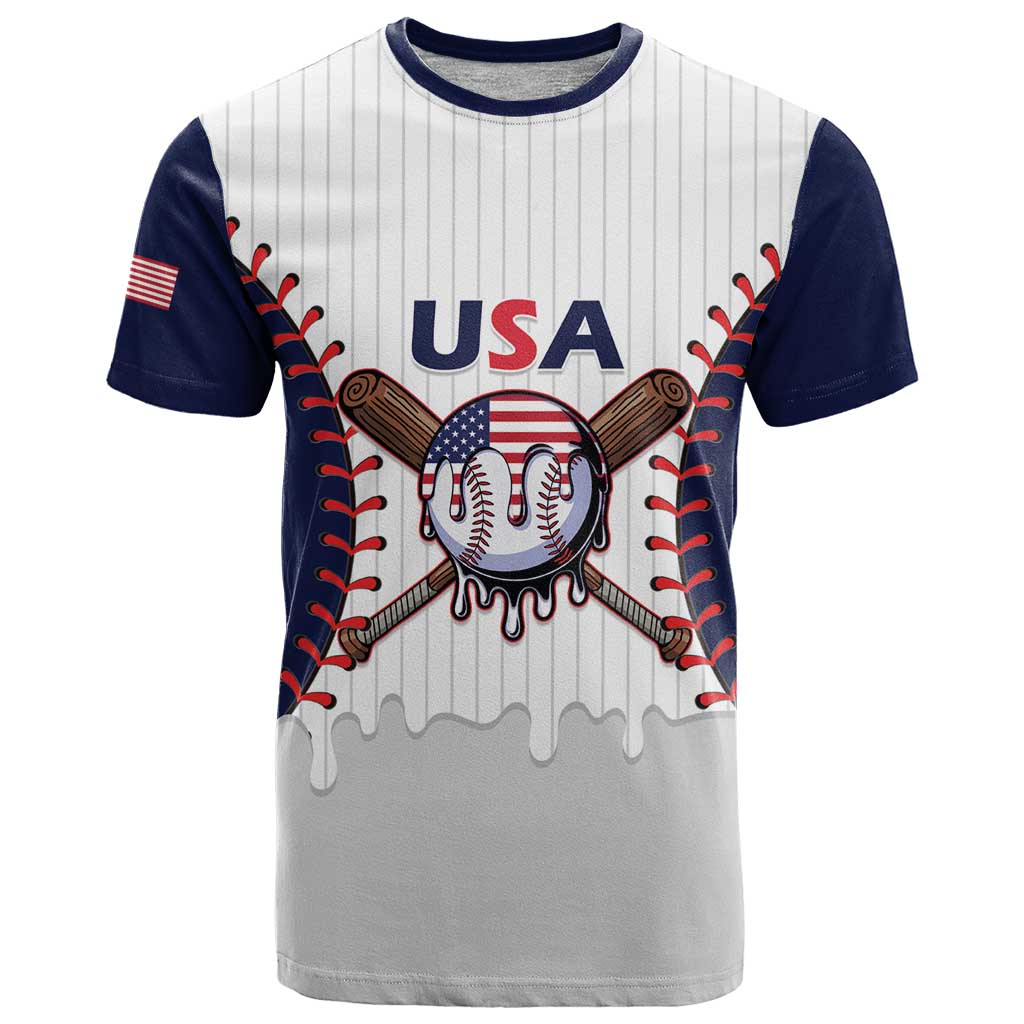 United States 2026 Baseball Custom T Shirt Go USA Drip Style