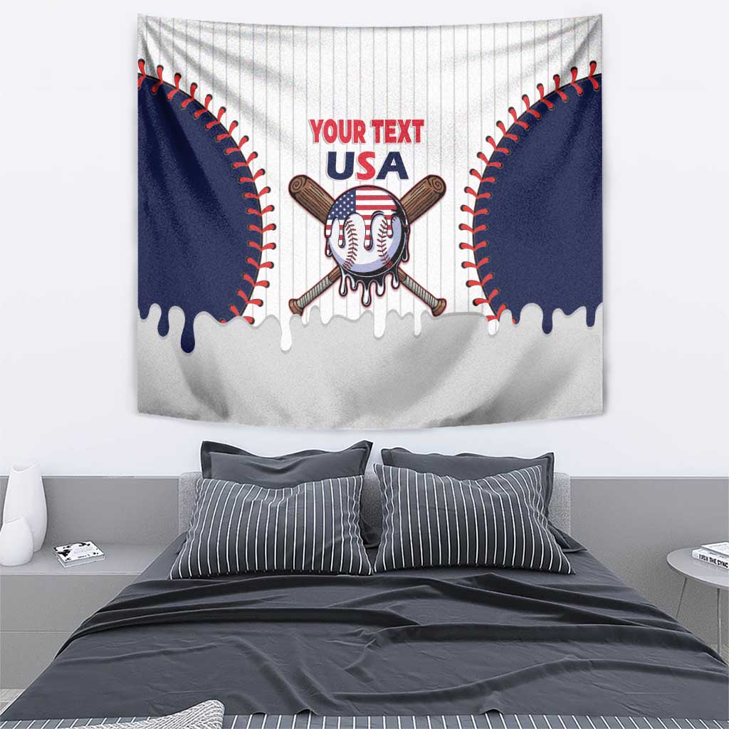 United States 2026 Baseball Custom Tapestry Go USA Drip Style