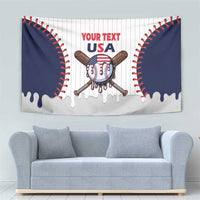 United States 2026 Baseball Custom Tapestry Go USA Drip Style