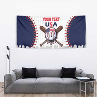United States 2026 Baseball Custom Tapestry Go USA Drip Style