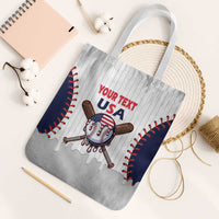 United States 2026 Baseball Custom Tote Bag Go USA Drip Style