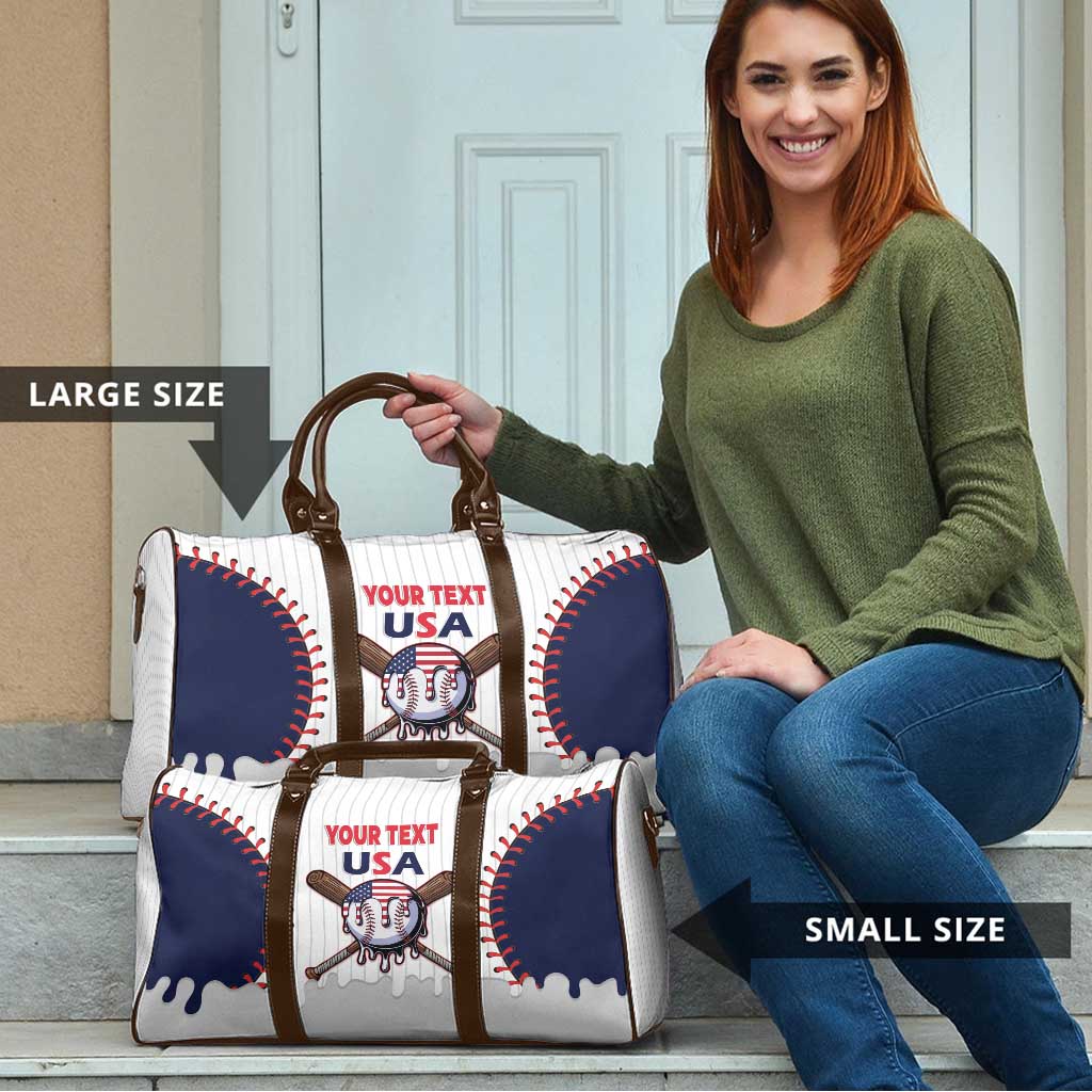 United States 2026 Baseball Custom Travel Bag Go USA Drip Style