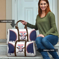 United States 2026 Baseball Custom Travel Bag Go USA Drip Style