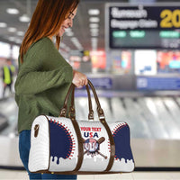 United States 2026 Baseball Custom Travel Bag Go USA Drip Style