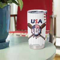 United States 2026 Baseball Custom Tumbler Cup Go USA Drip Style