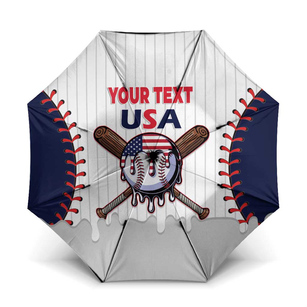 United States 2026 Baseball Custom Umbrella Go USA Drip Style