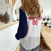 United States 2026 Baseball Custom Women Casual Shirt Go USA Drip Style