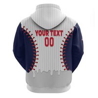 United States 2026 Baseball Custom Zip Hoodie Go USA Drip Style