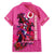 Kentucky Horse Racing Family Matching Long Sleeve Bodycon Dress and Hawaiian Shirt 151st Anniversary With Roses - Pink Version LT14