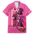Kentucky Horse Racing Family Matching Mermaid Dress and Hawaiian Shirt 151st Anniversary With Roses - Pink Version LT14