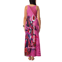 Kentucky Horse Racing Family Matching Tank Maxi Dress and Hawaiian Shirt 151st Anniversary With Roses - Pink Version LT14