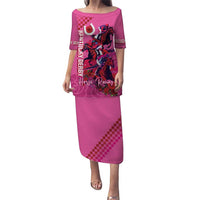 Kentucky Horse Racing Puletasi 151st Anniversary With Roses - Pink Version LT14