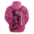 Kentucky Horse Racing Zip Hoodie 151st Anniversary With Roses - Pink Version LT14