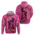 Kentucky Horse Racing Zip Hoodie 151st Anniversary With Roses - Pink Version LT14