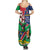 Namibia Independence Day Summer Maxi Dress Coat Of Arms Curve Style - Wonder Print Shop