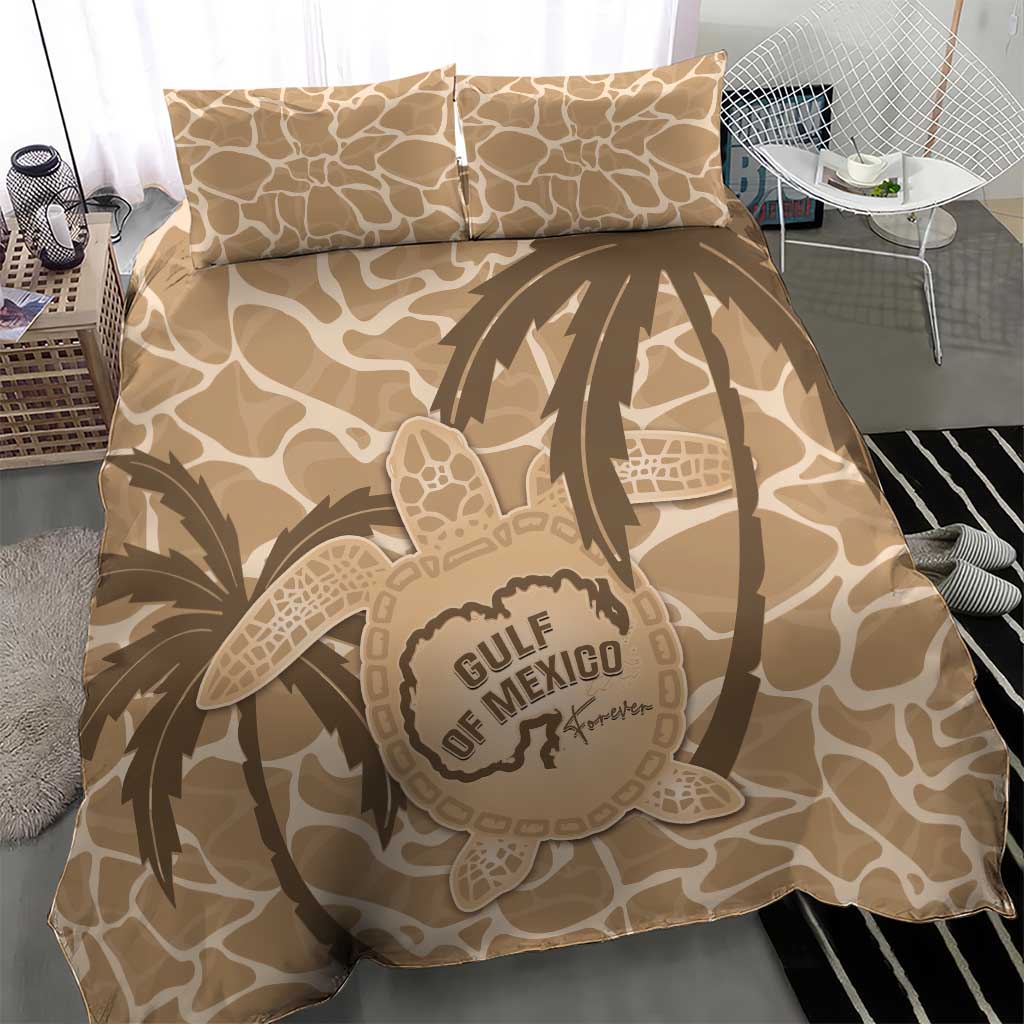 Gulf of Mexico Forever Bedding Set Mexican Turtle Brown Version