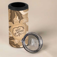 Gulf of Mexico Forever 4 in 1 Can Cooler Tumbler Mexican Turtle Brown Version